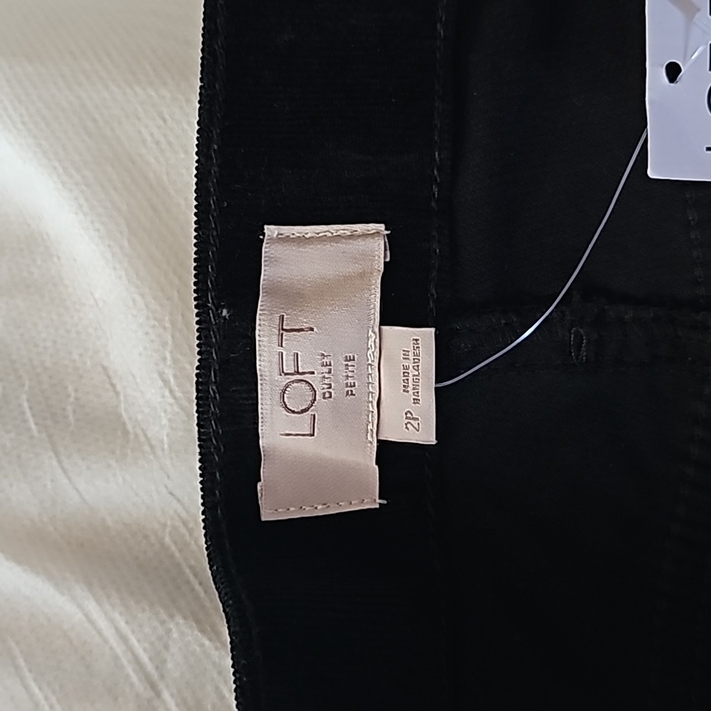 Ann Taylor Loft Petite Corduroy Skinny Pants Woman's Size 2P - Picture 13 of 16